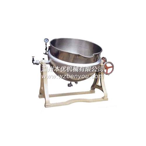 可倾斜式夹层锅