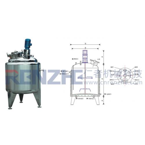 PY系列不锈钢配液罐
